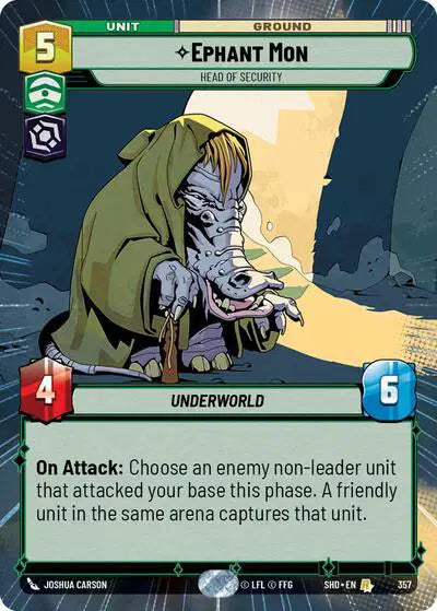 Ephant Mon - Head of Security (Hyperspace) - SHD-357 - Shadows of the Galaxy