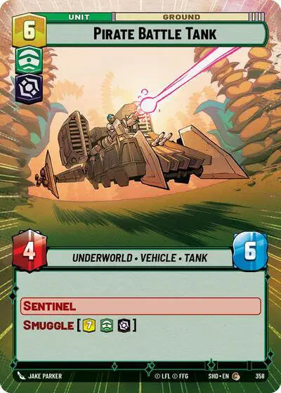Pirate Battle Tank (Hyperspace) - SHD-358 - Shadows of the Galaxy