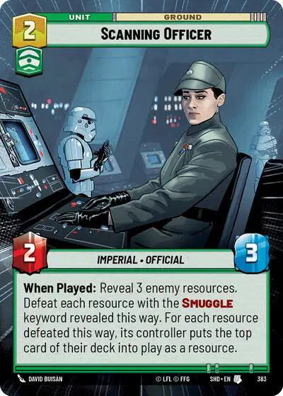 Scanning Officer (Hyperspace) - SHD-383 - Shadows of the Galaxy
