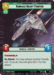 Kihraxz Heavy Fighter (Hyperspace) - SHD-387 - Shadows of the Galaxy