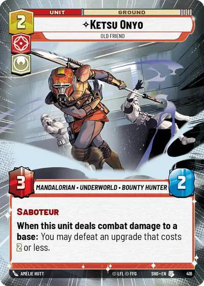 Ketsu Onyo - Old Friend (Hyperspace) - SHD-416 - Shadows of the Galaxy