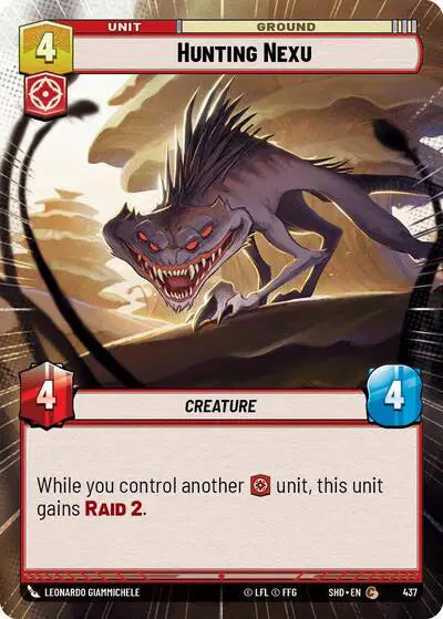 Hunting Nexu (Hyperspace) - SHD-437 - Shadows of the Galaxy