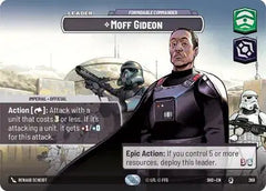 Moff Gideon - Formidable Commander (Showcase) - SHD-269 - Shadows of the Galaxy