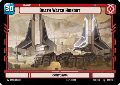 Death Watch Hideout // Shield - SHD-023 _1 - Shadows of the Galaxy