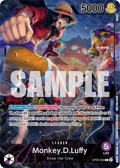 Monkey.D.Luffy (PSA Magazine) - OP05-060 - Awakening of the New Era