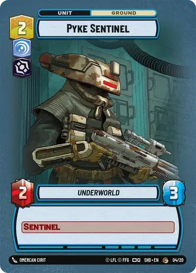 Pyke Sentinel - SHDP-004 - Shadows of the Galaxy: Weekly Play Promos