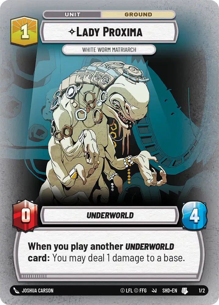 Lady Proxima - White Worm Matriarch - SSP-001_4 - Store Showdown Promos