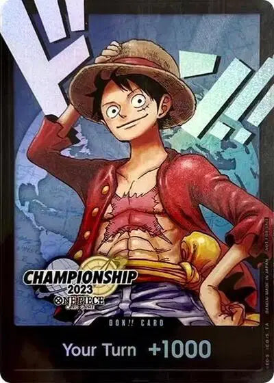 DON!! Card (Monkey.D.Luffy) (2023 World Championship Finals) - N/A - One Piece Promotion Cards