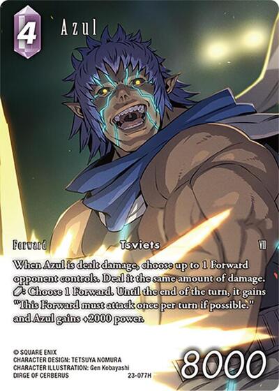 Azul (Full Art) - 23-077H - Hidden Trials