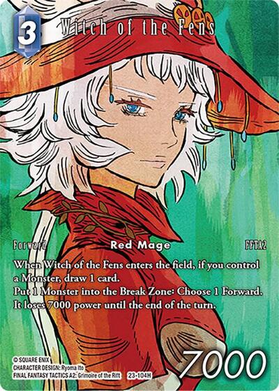 Witch of the Fens (Full Art) - 23-104H - Hidden Trials