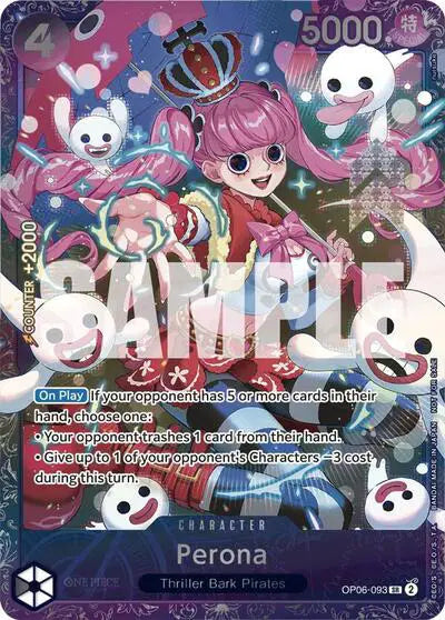 Perona (Treasure Cup 2024) - OP06-093 - One Piece Promotion Cards