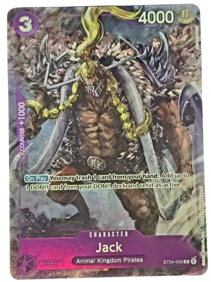 Jack (Premium Card Collection -BANDAI CARD GAMES Fest. 23-24 Edition-) - ST04-008 - One Piece Promotion Cards
