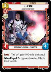 Jesse - Hard-Fighting Patriot - TWI-145 - Twilight of the Republic