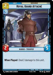 Royal Guard Attaché - TWI-059 - Twilight of the Republic