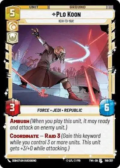 Plo Koon - Koh-to-yah! - TWI-196 - Twilight of the Republic
