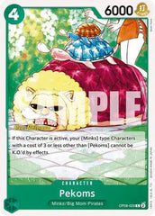 Pekoms - OP08-029 - Two Legends Pre-Release Cards