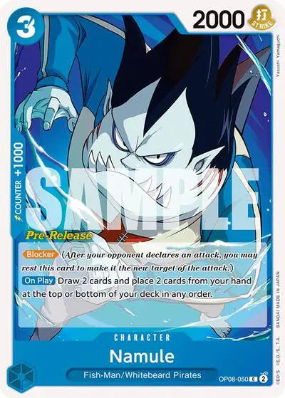 Namule - OP08-050 - Two Legends Pre-Release Cards