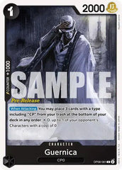 Guernica - OP08-081 - Two Legends Pre-Release Cards