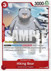 Hiking Bear - OP08-010 - Two Legends Pre-Release Cards