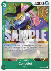 Concelot - OP08-024 - Two Legends Pre-Release Cards