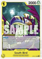 South Bird - OP08-100 - Two Legends Pre-Release Cards