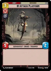 B1 Attack Platform - TWI-133 - Twilight of the Republic