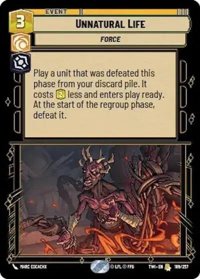 Unnatural Life - TWI-189 - Twilight of the Republic