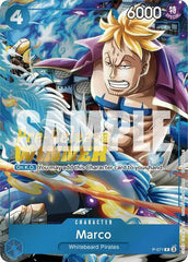Marco (Two Legends Pre-Release Winner) - P-071 - One Piece Promotion Cards