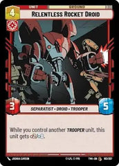 Relentless Rocket Droid - TWI-163 - Twilight of the Republic