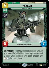Kalani - Analytical General - TWI-085 - Twilight of the Republic