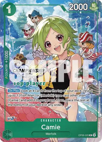 Camie (Championship 2024 Top Player Pack) - OP06-025 - One Piece Promotion Cards