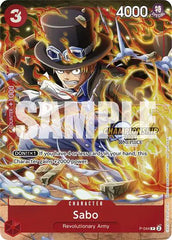 Sabo (CS 2024 Event Pack) - P-044 - One Piece Promotion Cards