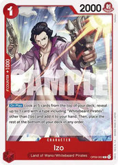 Izo - OP03-003 - Starter Deck 15: RED Edward.Newgate