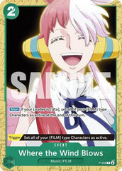 Where the Wind Blows - P-058 - Starter Deck 16: GREEN Uta