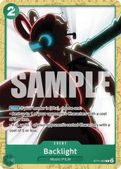 Backlight - ST11-003 - Starter Deck 16: GREEN Uta