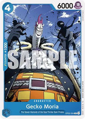 Gecko Moria (OP02-054) - OP02-054 - Starter Deck 17: BLUE Donquixote Doflamingo