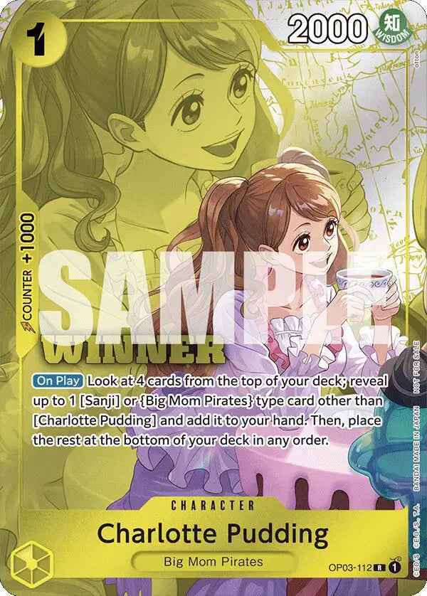 Charlotte Pudding (Winner Pack 2024 Oct.-Dec.) - OP03-112 - One Piece Promotion Cards