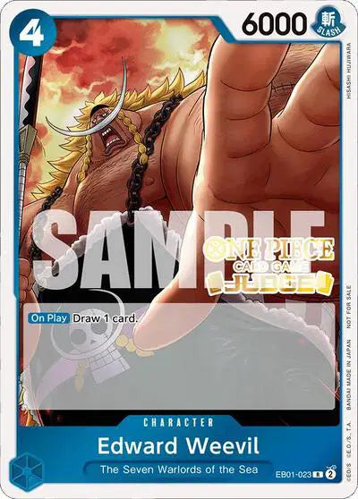 Edward Weevil (Judge Pack Vol. 4) - EB01-023 - One Piece Promotion Cards