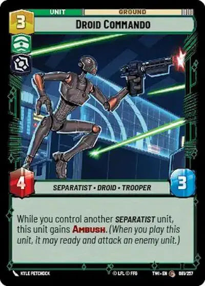 Droid Commando - TWI-081 - Twilight of the Republic