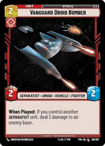 Vanguard Droid Bomber - TWI-160 - Twilight of the Republic
