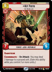 Kit Fisto - The Smiling Jedi - TWI-165 - Twilight of the Republic