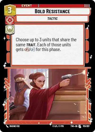 Bold Resistance - TWI-153 - Twilight of the Republic