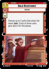Bold Resistance - TWI-153 - Twilight of the Republic