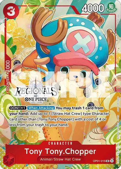 Tony Tony.Chopper (Online Regional 2024 Vol. 3) - OP01-015 - One Piece Promotion Cards