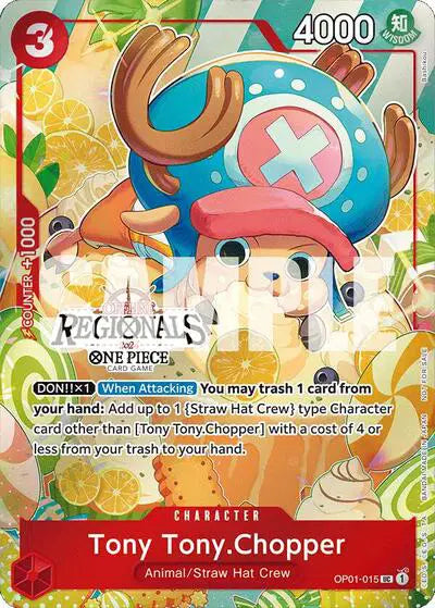 Tony Tony.Chopper (Offline Regional 2024 Vol. 3) - OP01-015 - One Piece Promotion Cards