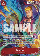 Marco (Alternate Art) - OP02-018 - Premium Booster