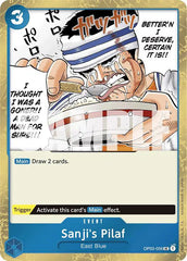 Sanji's Pilaf (Jolly Roger Foil) - OP03-056 - Premium Booster