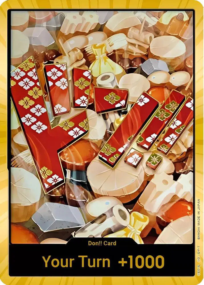 DON!! Card (Oden) (Gold) - N/A - Premium Booster