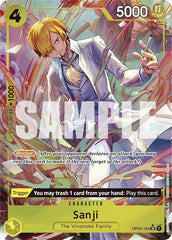 Sanji (OP04-104) (Alternate Art) - OP04-104 - Premium Booster