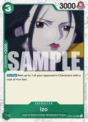 Izo (OP01-033) (Jolly Roger Foil) - OP01-033 - Premium Booster